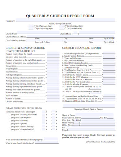 11-church-report-templates-in-ai-word-pages-xls-numbers-pdf