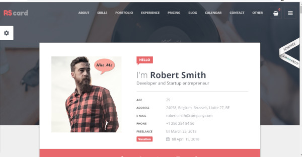 rscard-in-built-contact-form-wordpress-theme