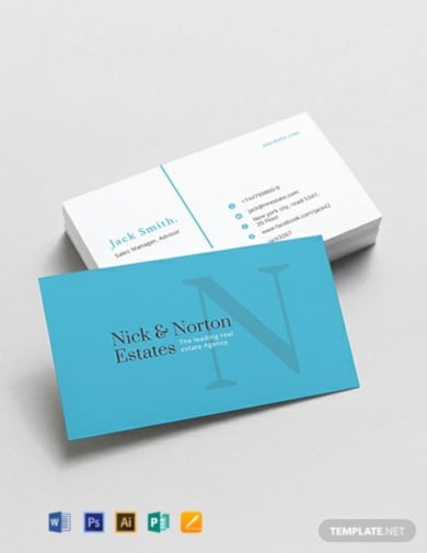 real-estate-agent-business-card-template