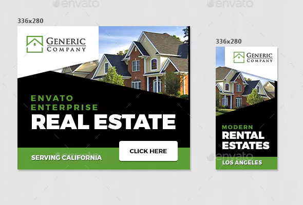 real estate property banner ads