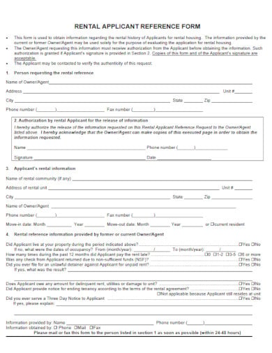 rental-applicant-reference-form
