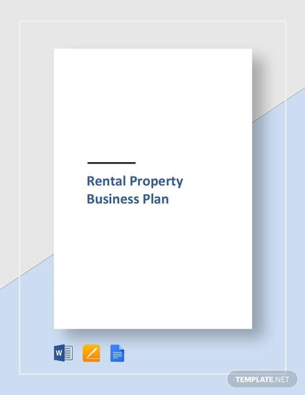 rental houses business plan pdf