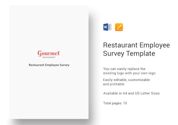 restaurant-employee-survey-template