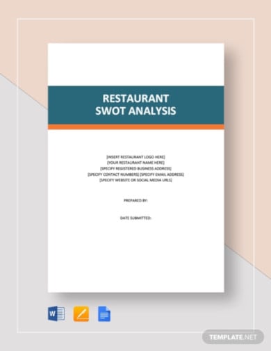 restaurant-swot-analysis-template
