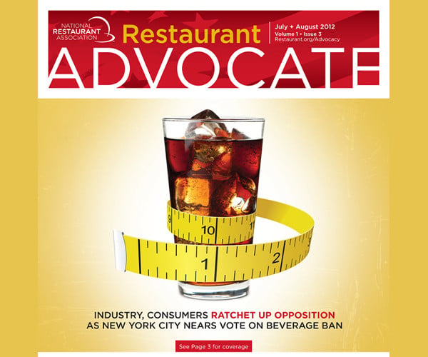 restaurant advocate newsletter template