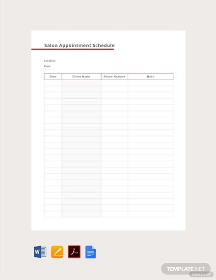 salon-appointment-schedule-template