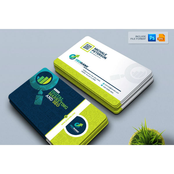 10+ Digital Marketing Business Cards Illustrator, InDesign,