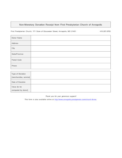 18 church donation form templates in pdf doc free