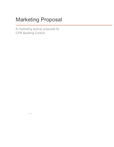 sample marketing proposal template