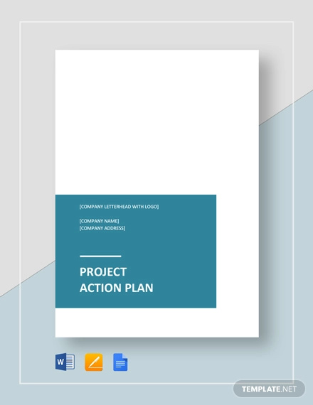 sample project action plan template
