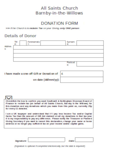 sample-of-church-donation-form-in-doc