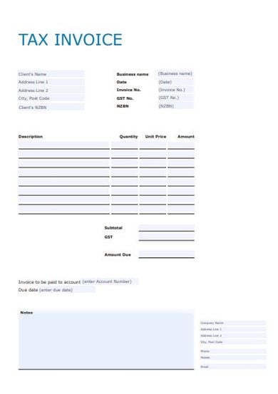 9 self employed invoice templates excel word numbers pages pdf