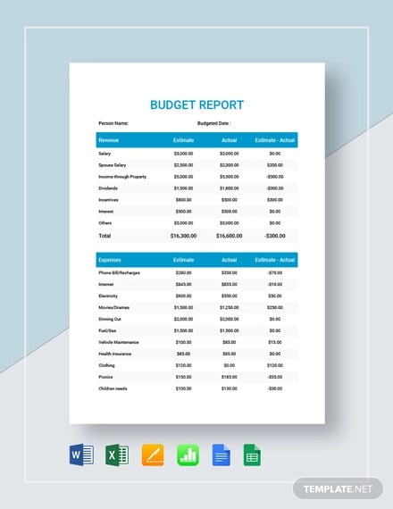 simple-budget-report