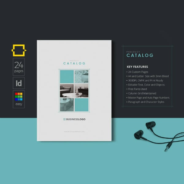 simple business product catalog template