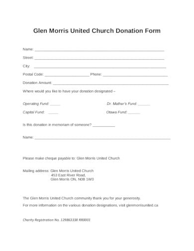simple-church-donation-form