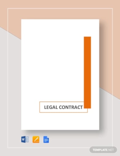 simple legal contract template