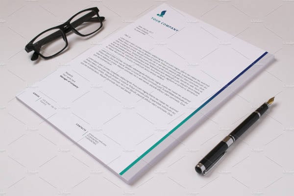 small business letterhead in doc