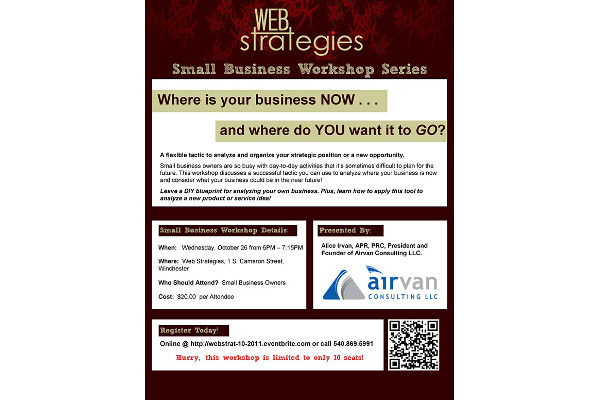 small business workshop flyer