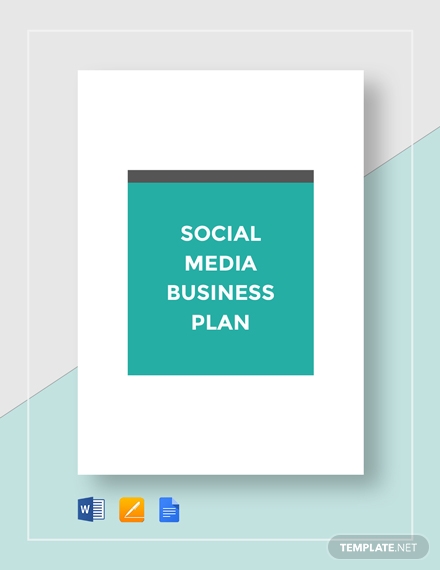 social media business plan