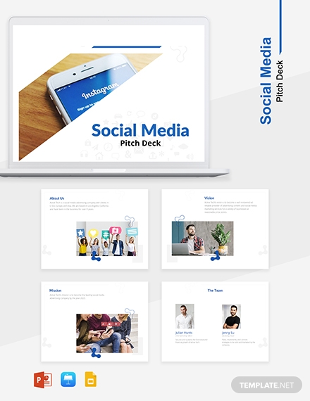 social media marketing presentation template