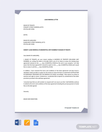 standard-free-lease-renewal-letter-template