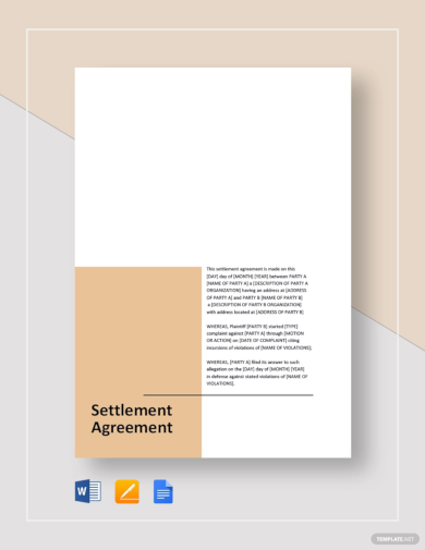 standard-settlement-agreement-template