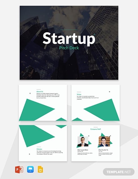 startup business marketing presentation format