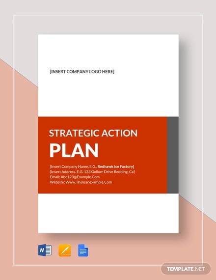 strategic action plan template