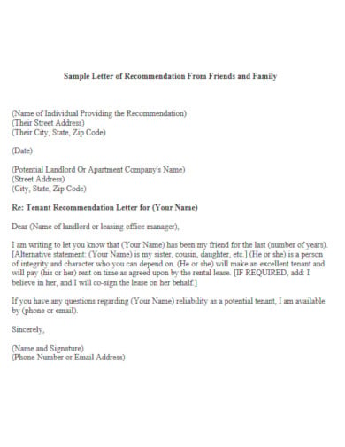 tenant-referral-letter-from-friends-and-family