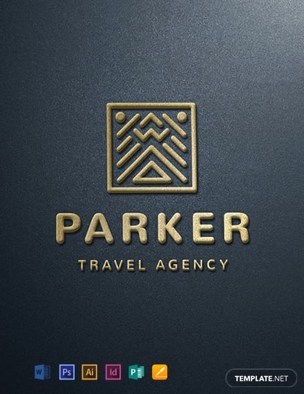travel agency marketing logo format