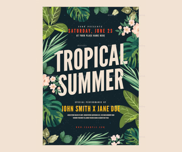 tropical-summer-event-flyer