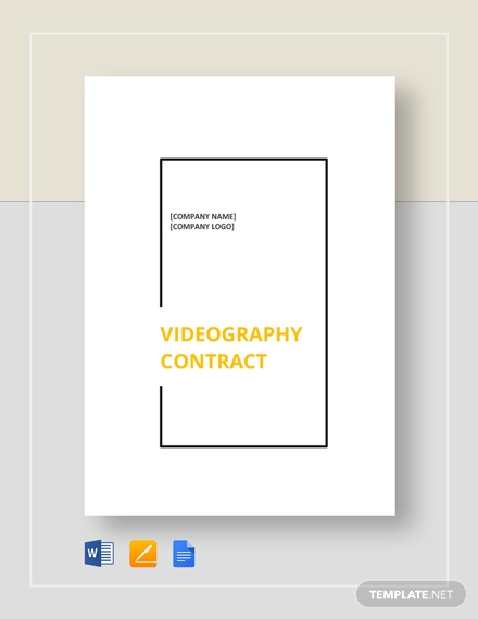 videography contract 2
