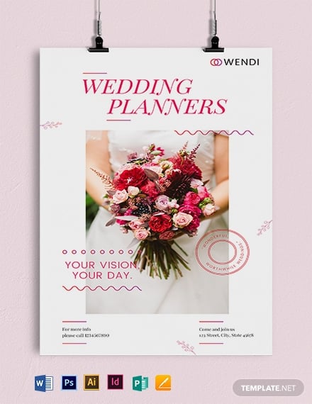 wedding-planners-poster-template