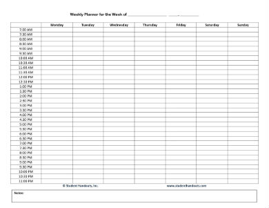 8+ Life Planner Templates - Google Docs, Ms Excel, Adobe Illustrator 