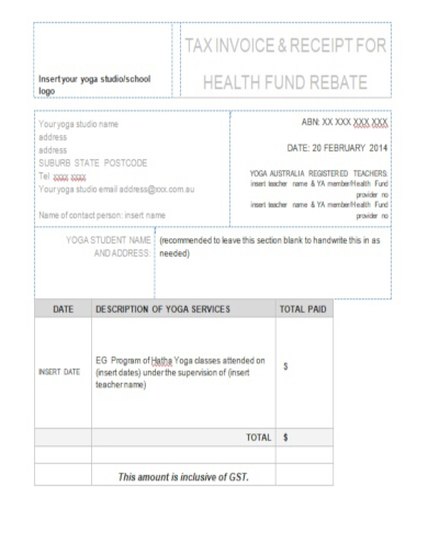 invoice template docx