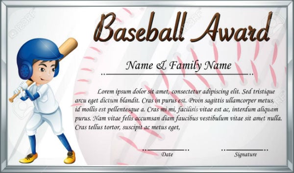 baseball-award-sample