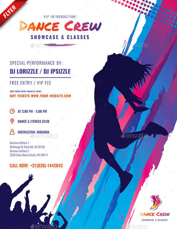 17+ Dance Audition Flyer Templates Illustrator, MS Word