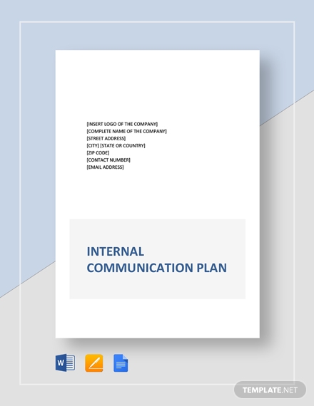 internal communication plan