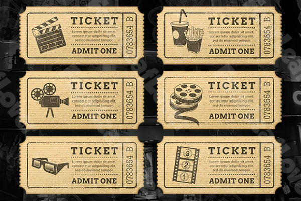 26+ Best Movie Ticket Templates - Indesign, Adobe Illustrator, Ms Word 