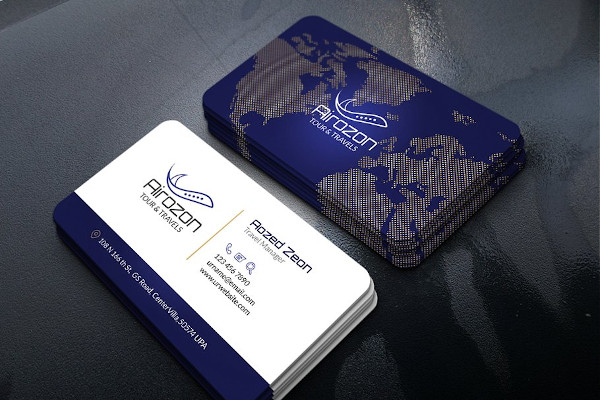 travel business card