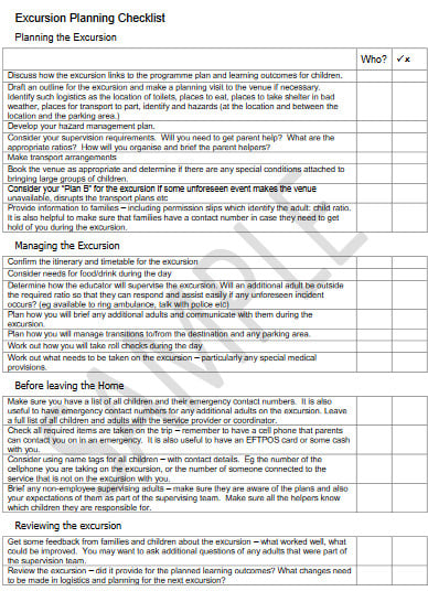 a-summarized-excursion-planning-checklist-template