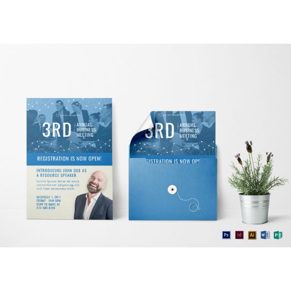annual business meeting invitation template