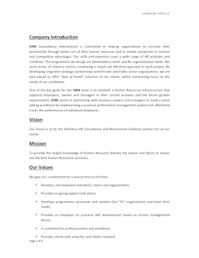 basic-consulting-company-profile-template