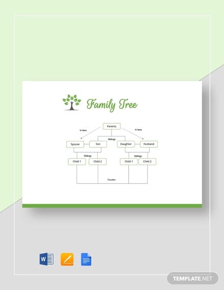 basic family tree template