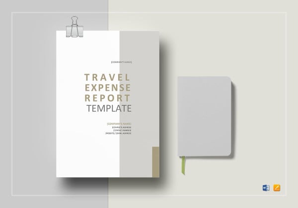 basic travel expense report template