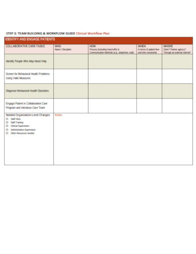 basic workflow plan example