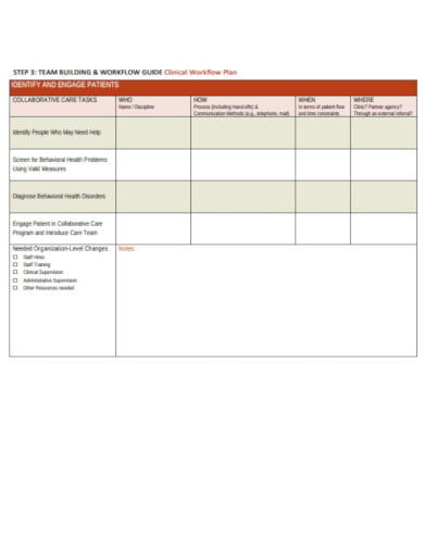 8+ Workflow Plan Templates- PDF