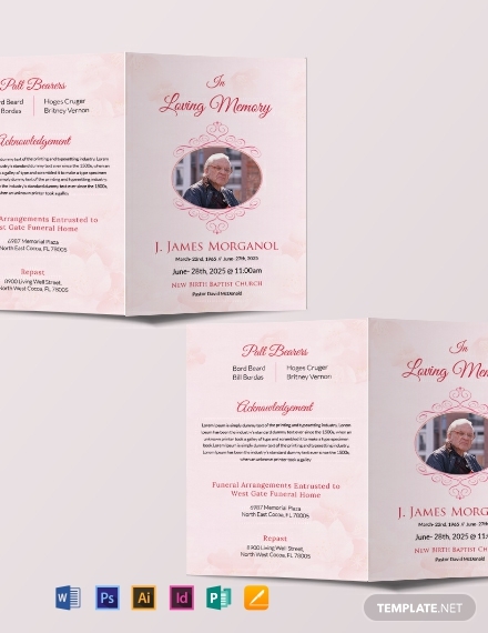 bi-fold-memorial-funeral-brochure-format