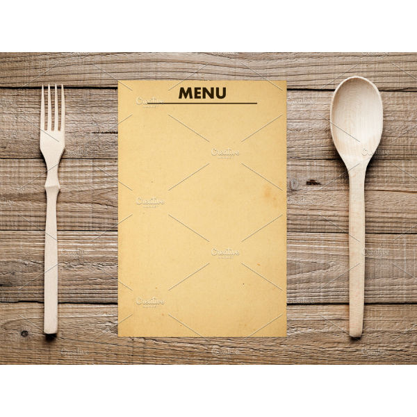 blank-fork-spoon-template