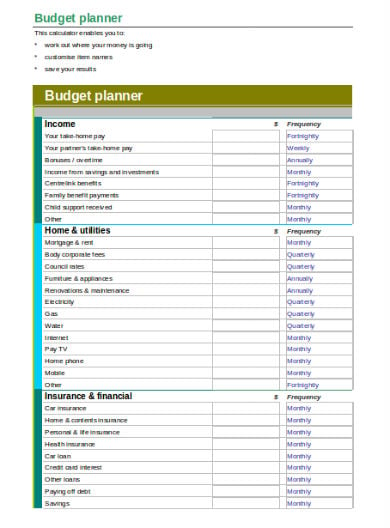9+ Budget Templates in Microsoft Excel - Sample, Example, Format | Free